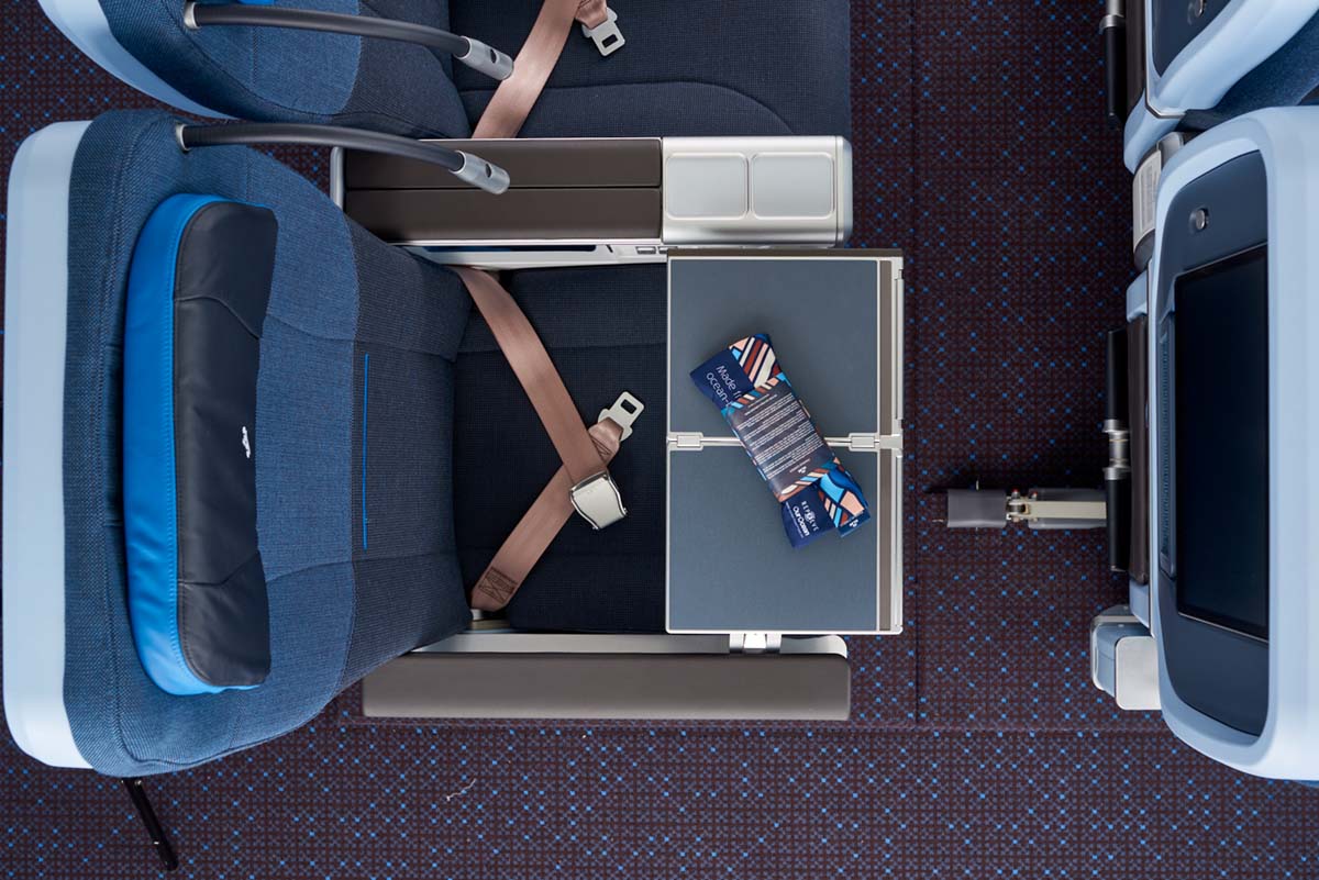 KLM Premium Comfort Class Seat
